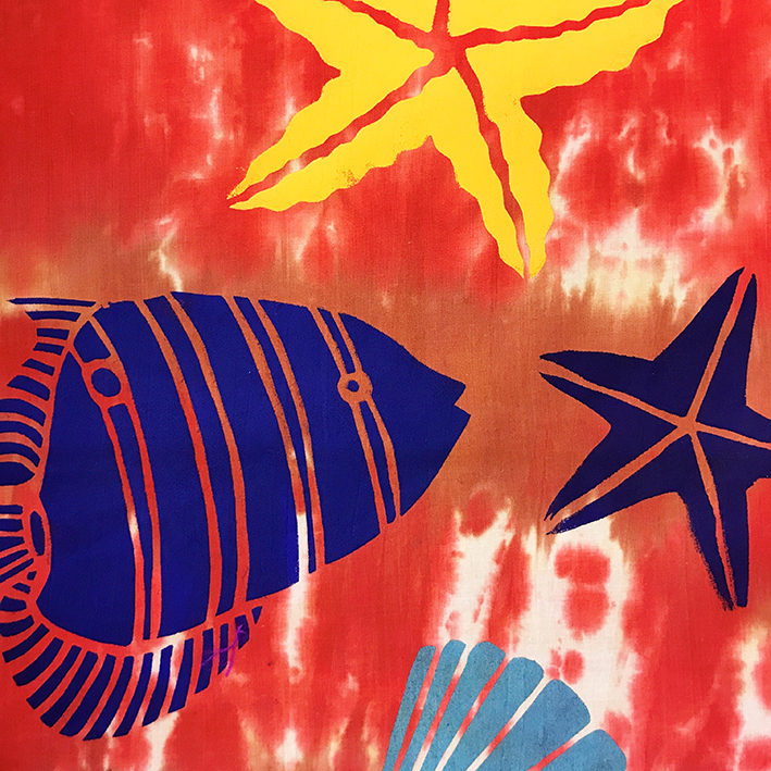 Dyeing To Do It Textile Dyeing And Stencil Printing Off The Leash